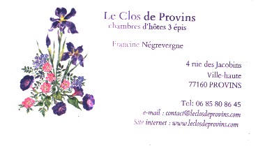 le clos de Provins